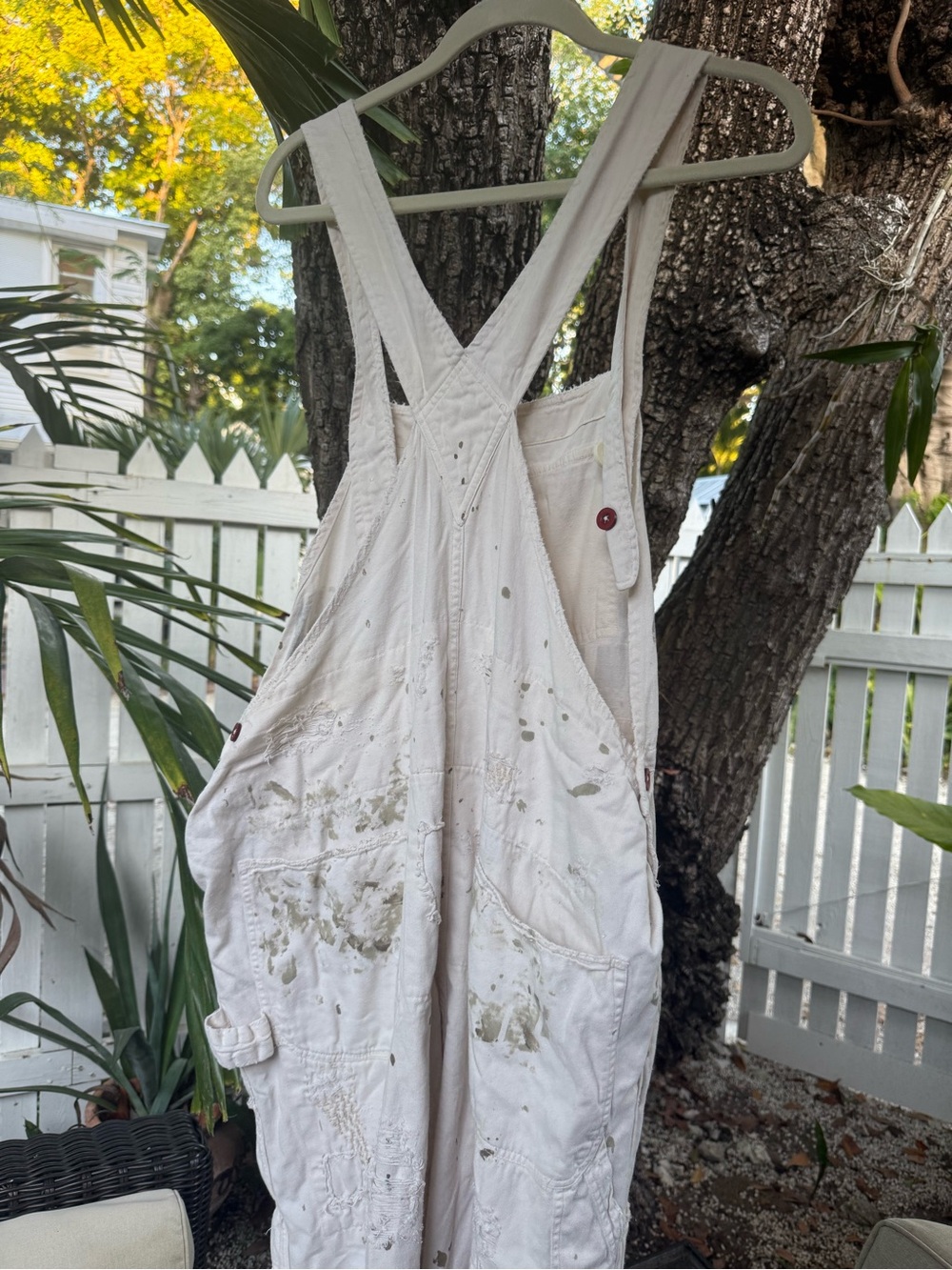 Magnolia Pearl Painter's Overalls with 'STARCHILD' - Picture 8 of 10